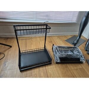 2 Tier Under Sink Organizers - Kitchen Racks - Storage‎ (Includes 2 Shelves)